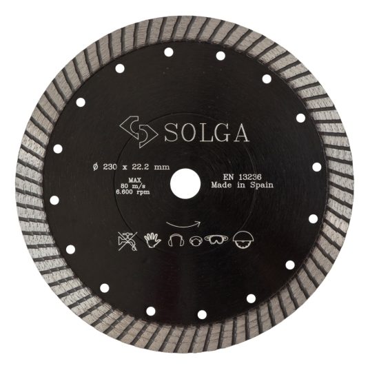 Disco de Corte en Seco Materiales abrasivos Turbo