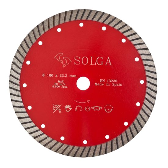 Disco de Corte en Seco Materiales duros (granito) Turbo