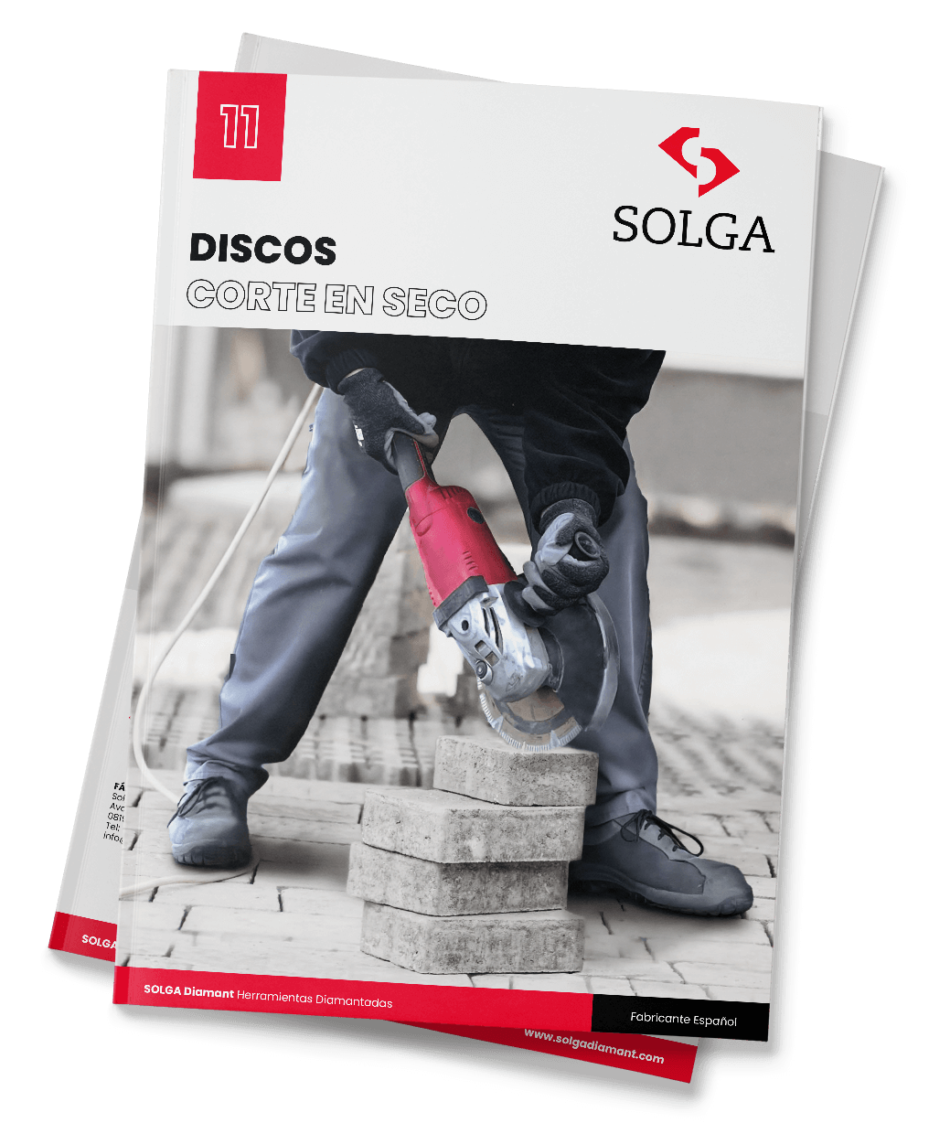 Catálogo discos en corte seco