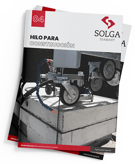 Hilo diamantado para piedra
